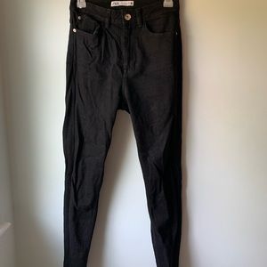 Zara skinny black jeans
